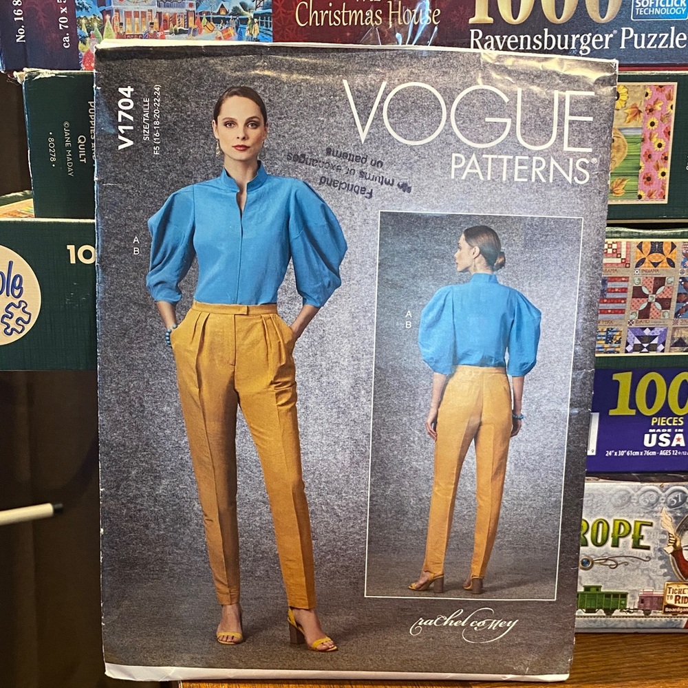 Vogue Pattern v1704 Rachel Comey
